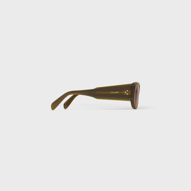 occhiali da sole rettangolari s329 in acetato