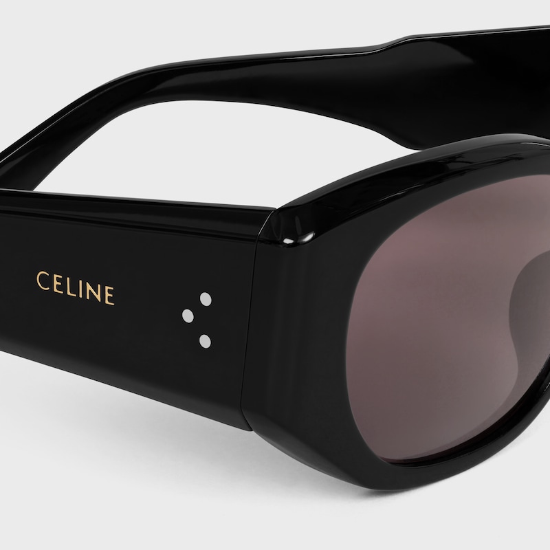 occhiali da sole rettangolari s329 in acetato