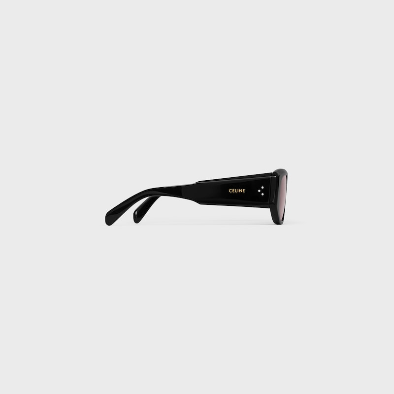 occhiali da sole rettangolari s329 in acetato