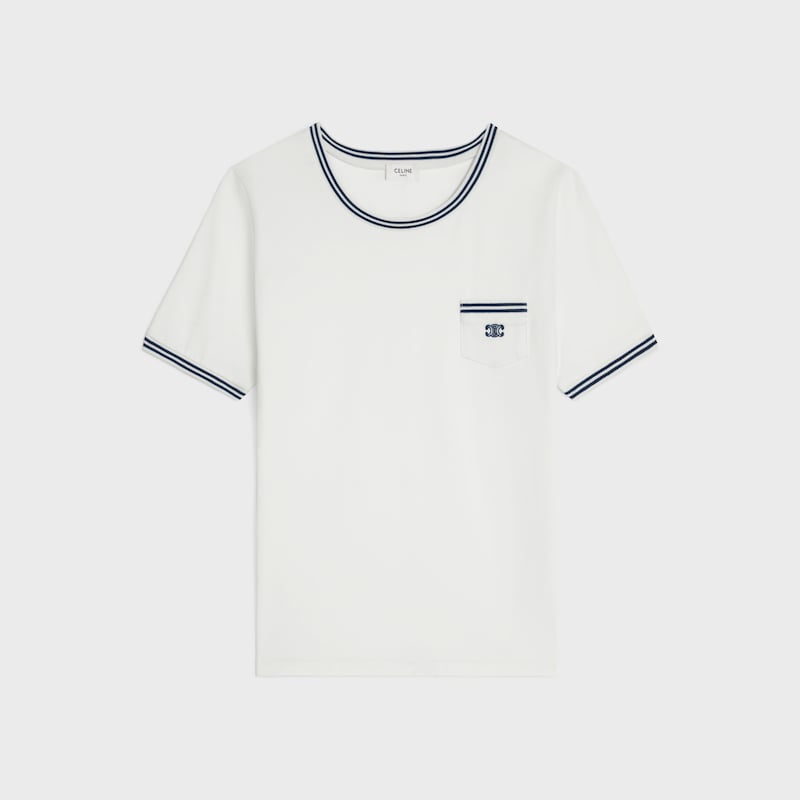 t-shirt trionfo anni 70 in jersey di cotone
