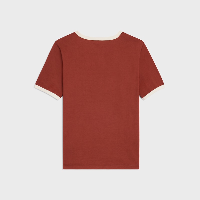 t-shirt anni 70 in jersey di cotone