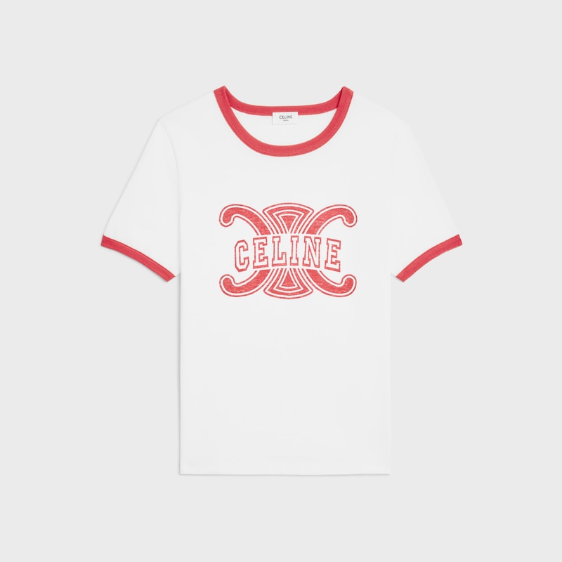 t-shirt anni 70 in jersey di cotone