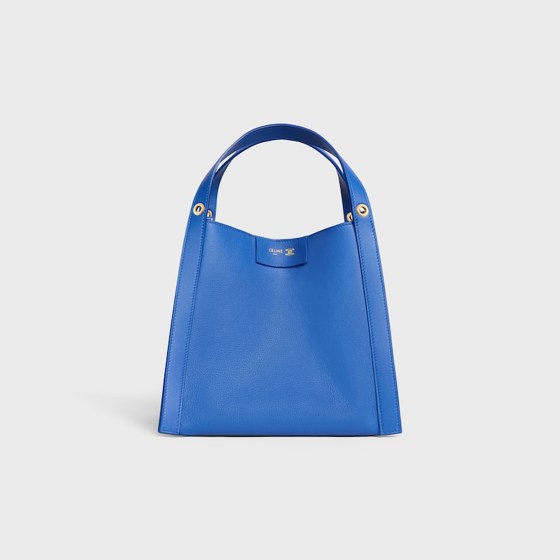 borsa cubo piccola in morbida pelle di vitello