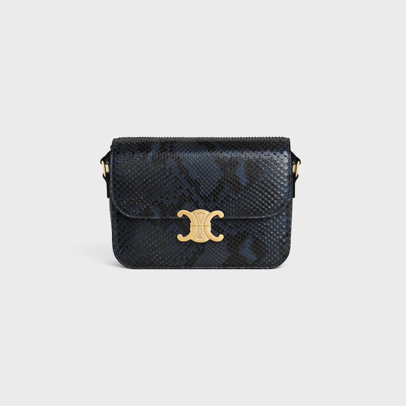 borsa classique triomphe in pitone