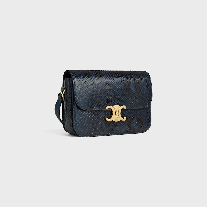 borsa classique triomphe in pitone