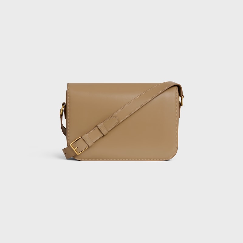 borsa classique triomphe in vitello lucido