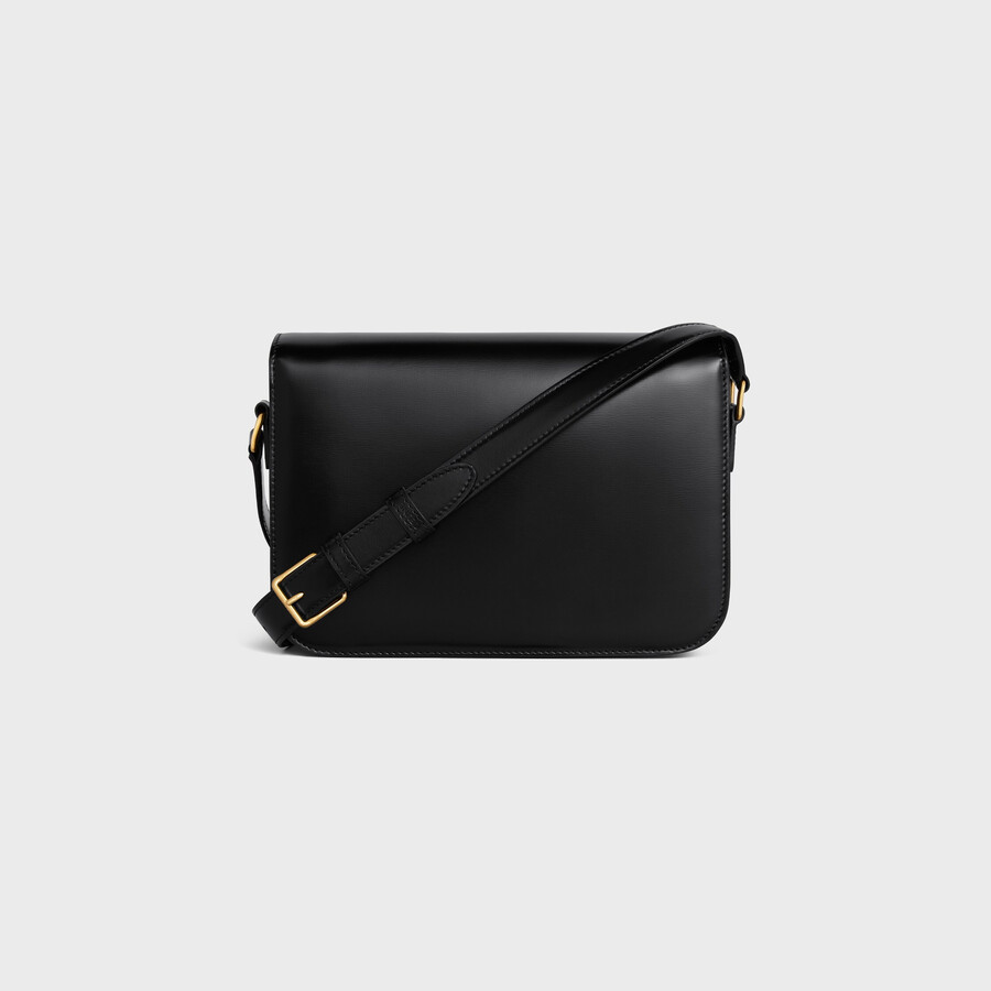 borsa classique triomphe in vitello lucido