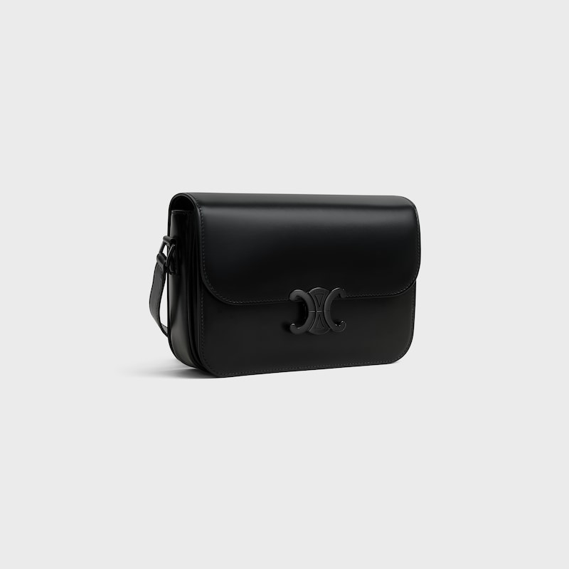 borsa classique triomphe in vitello lucido