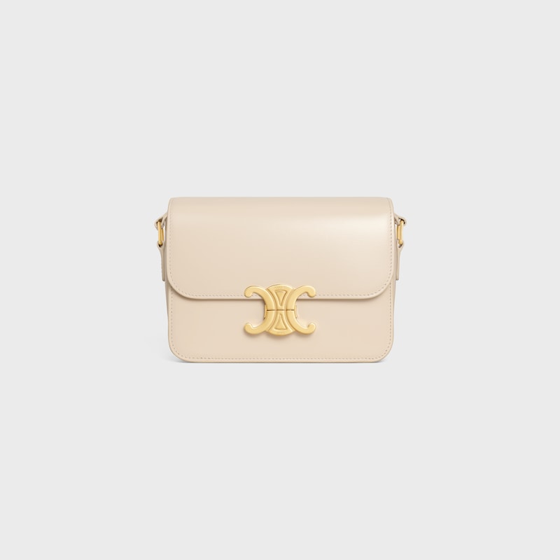 borsa teen triomphe in pelle di vitello lucida