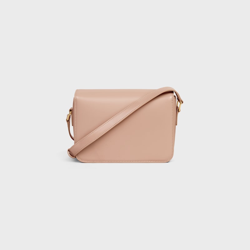 borsa teen triomphe in pelle di vitello lucida