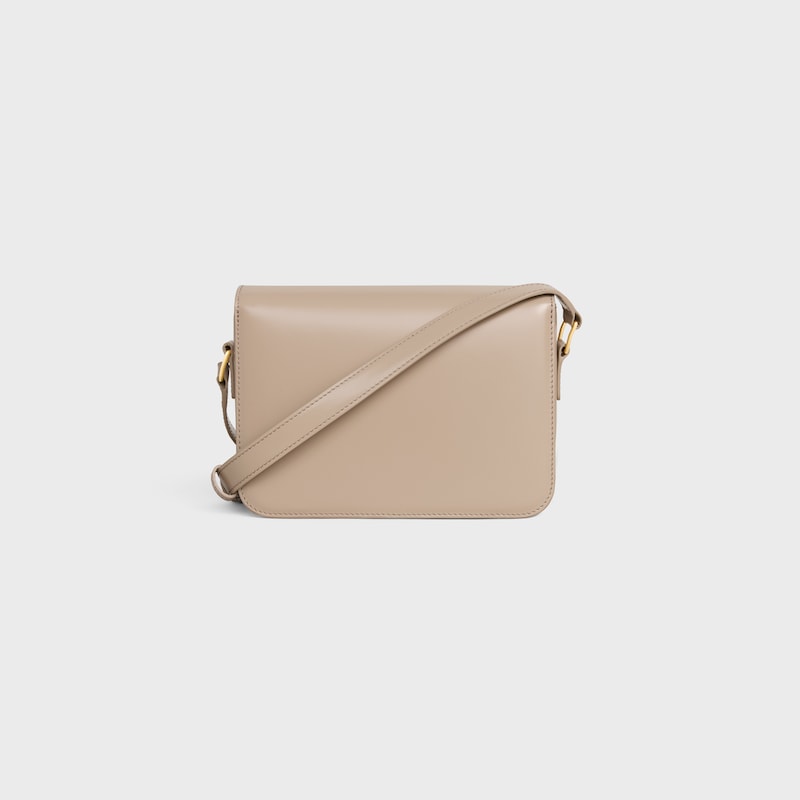 borsa teen triomphe in pelle di vitello lucida