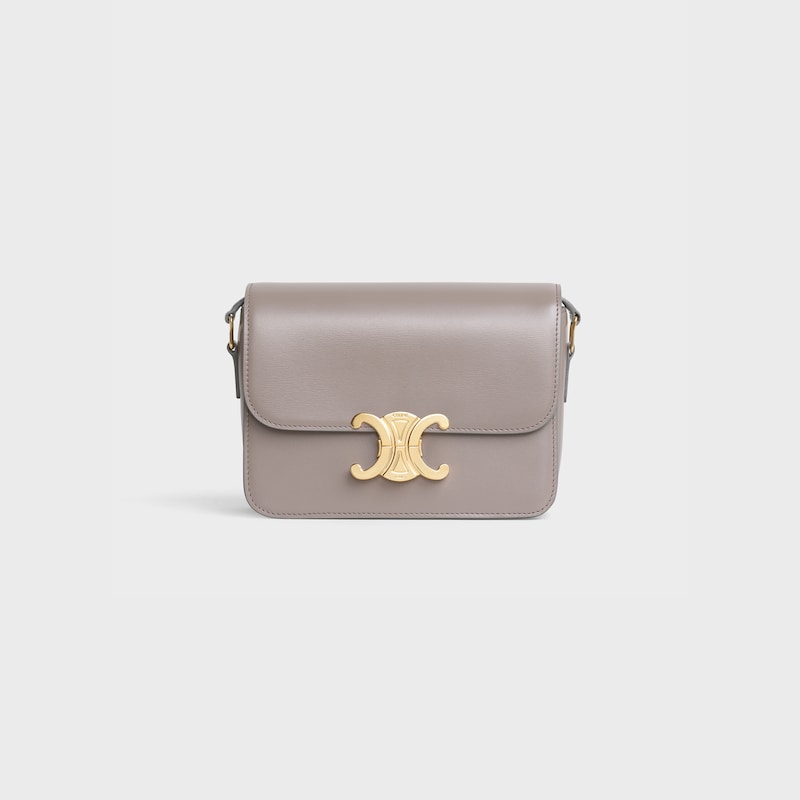 borsa teen triomphe in pelle di vitello lucida