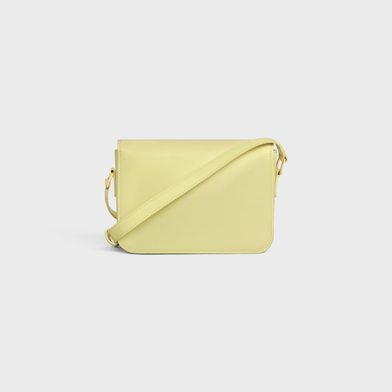 borsa teen triomphe in pelle di vitello lucida