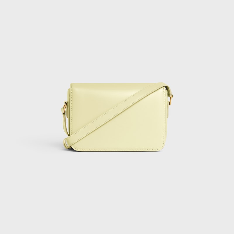 borsa teen triomphe in pelle di vitello lucida