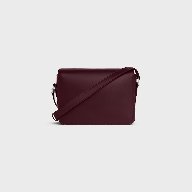 borsa teen triomphe in pelle di vitello lucida