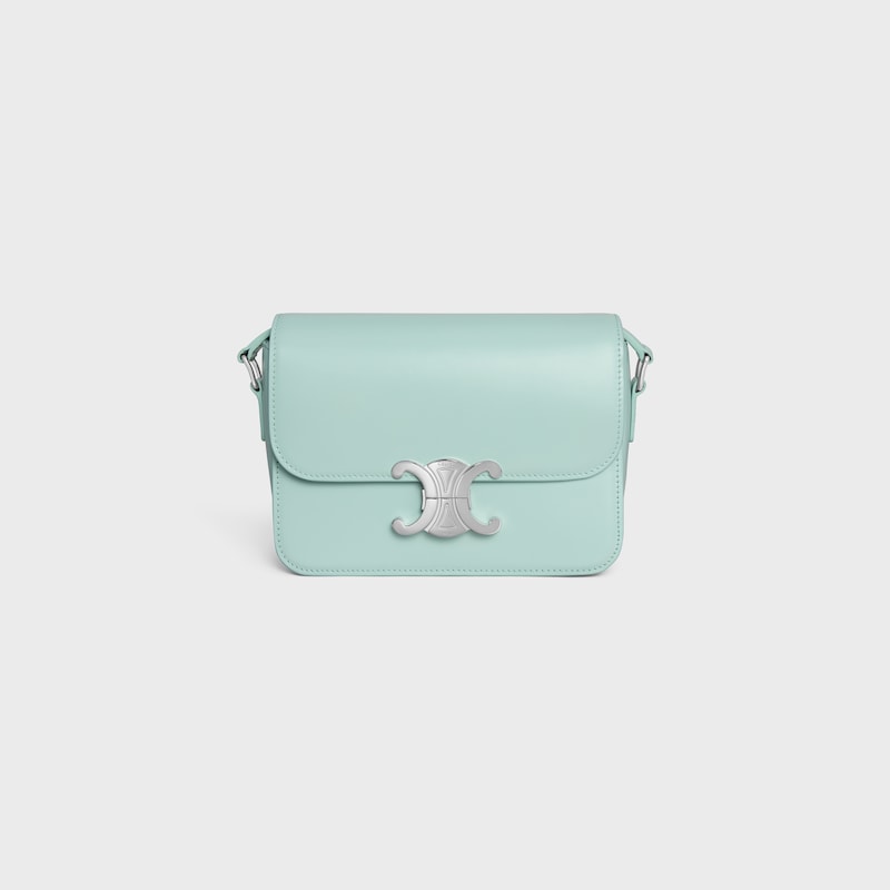 borsa teen triomphe in pelle di vitello lucida