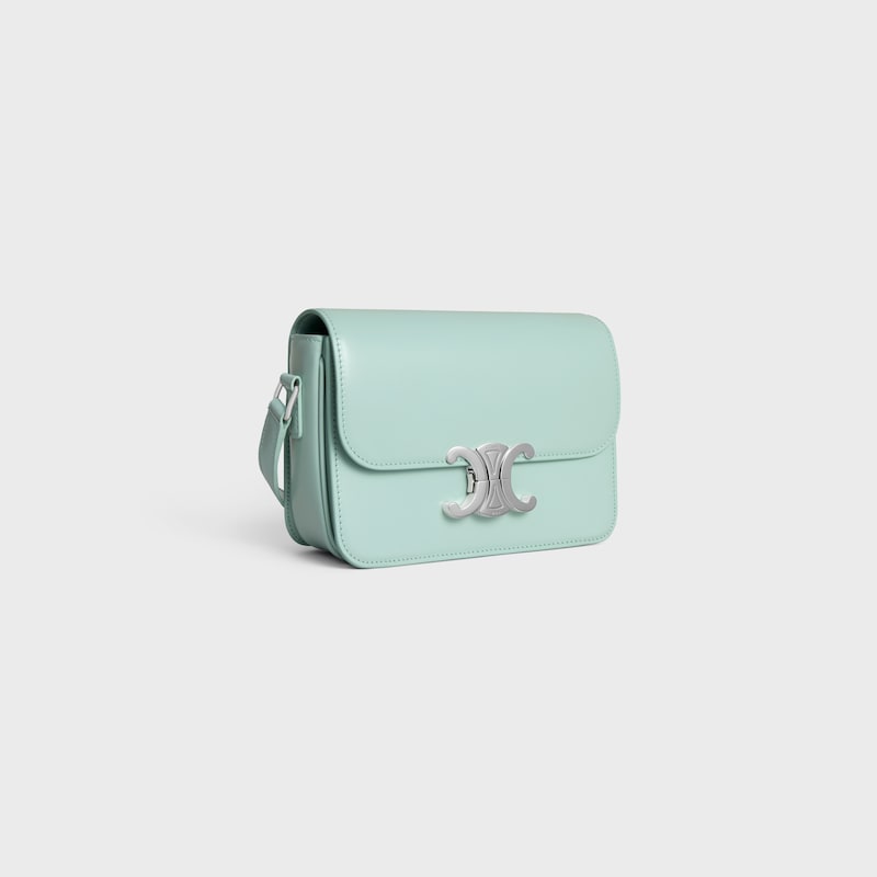 borsa teen triomphe in pelle di vitello lucida
