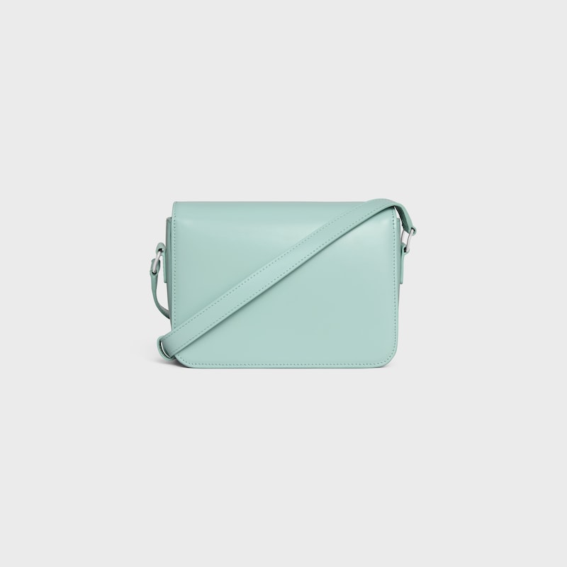 borsa teen triomphe in pelle di vitello lucida