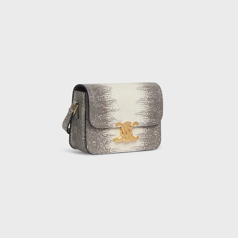 borsa teen triomphe in lucertola