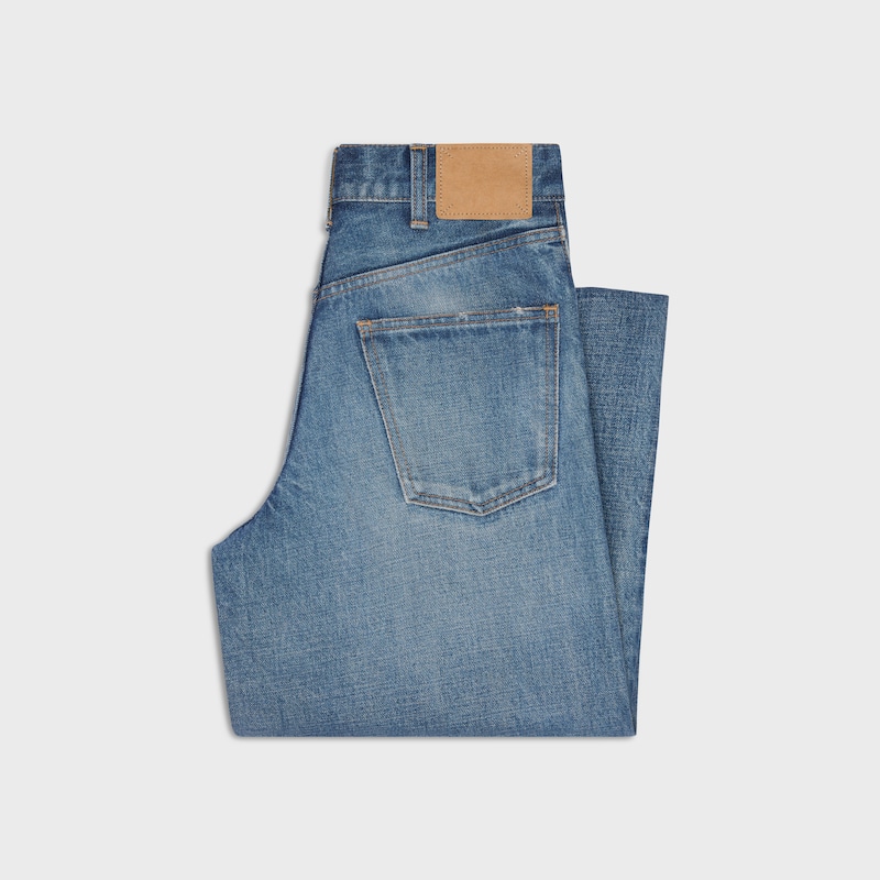 jeans da surf svasati in denim lavaggio union