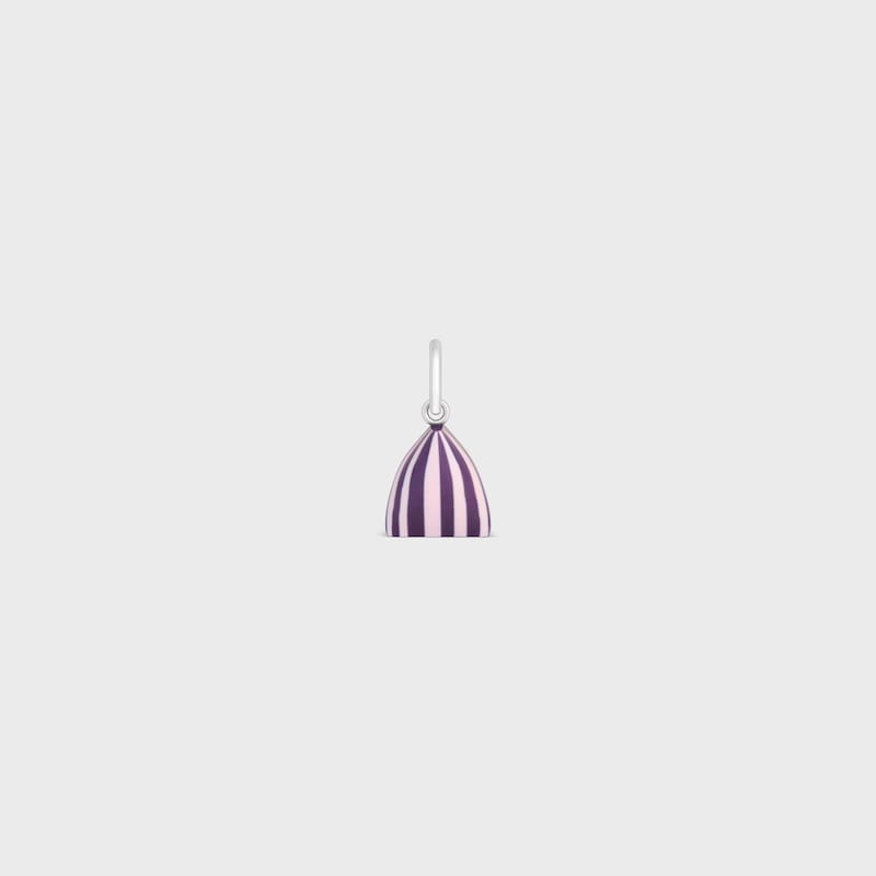 celine charms berlingot in resina e ottone con finitura rodio