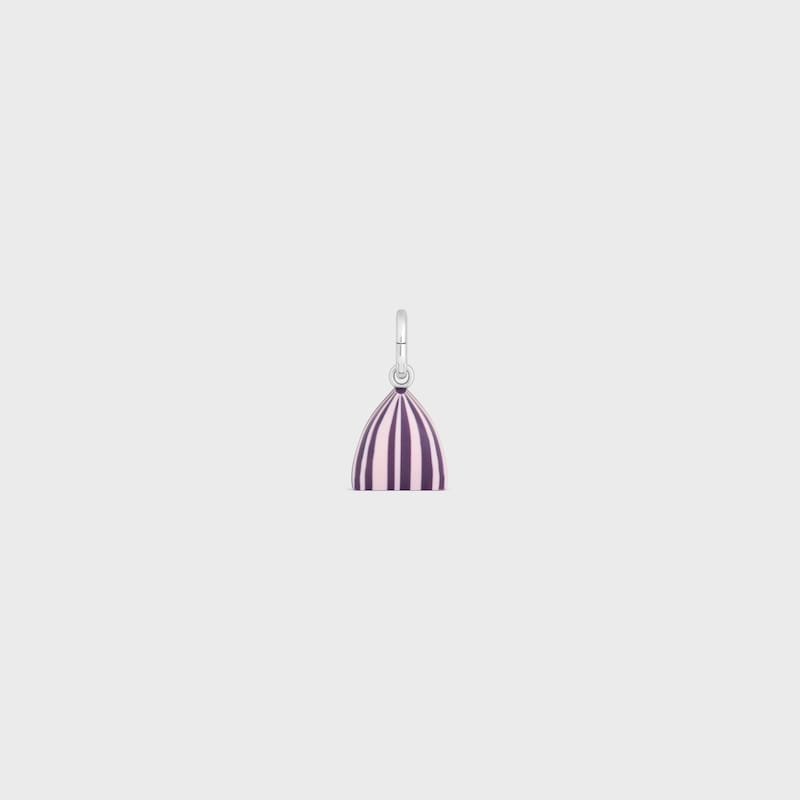 celine charms berlingot in resina e ottone con finitura rodio