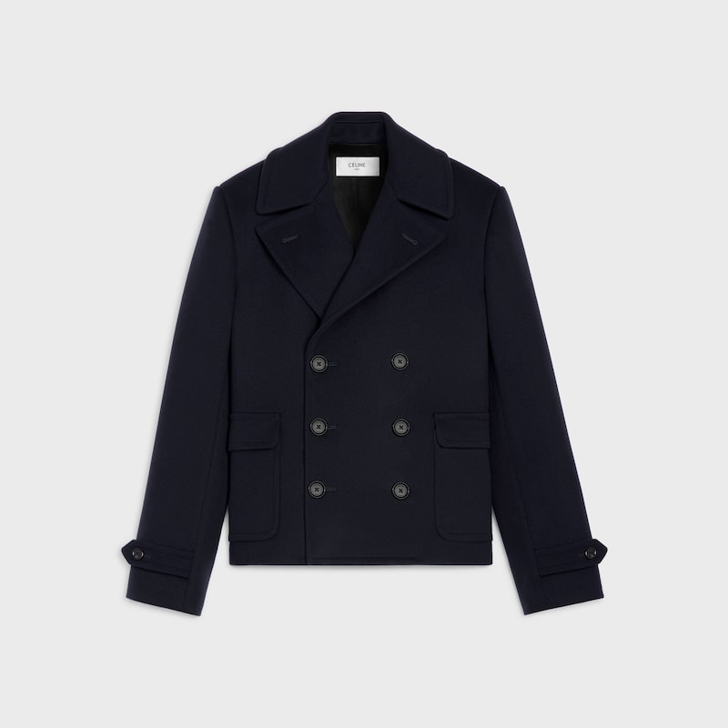 cappotto in panno di cashmere