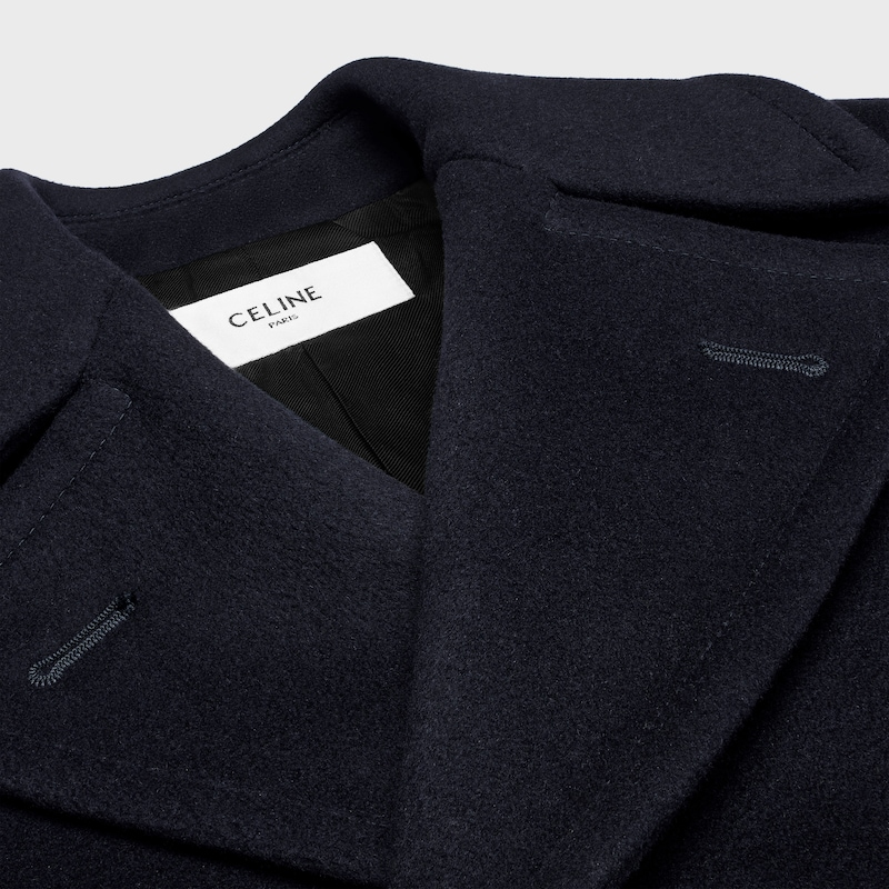 cappotto in panno di cashmere