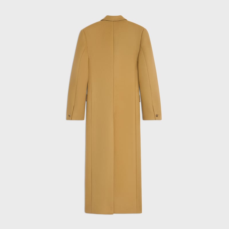 cappotto colonne in cashmere double face