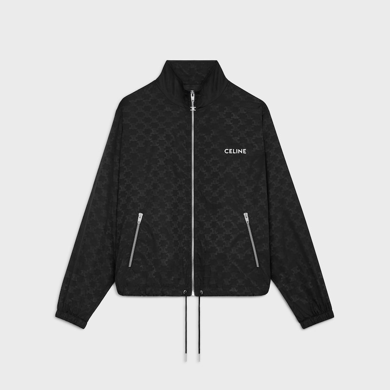 giacca blouson celine in nylon monogramma