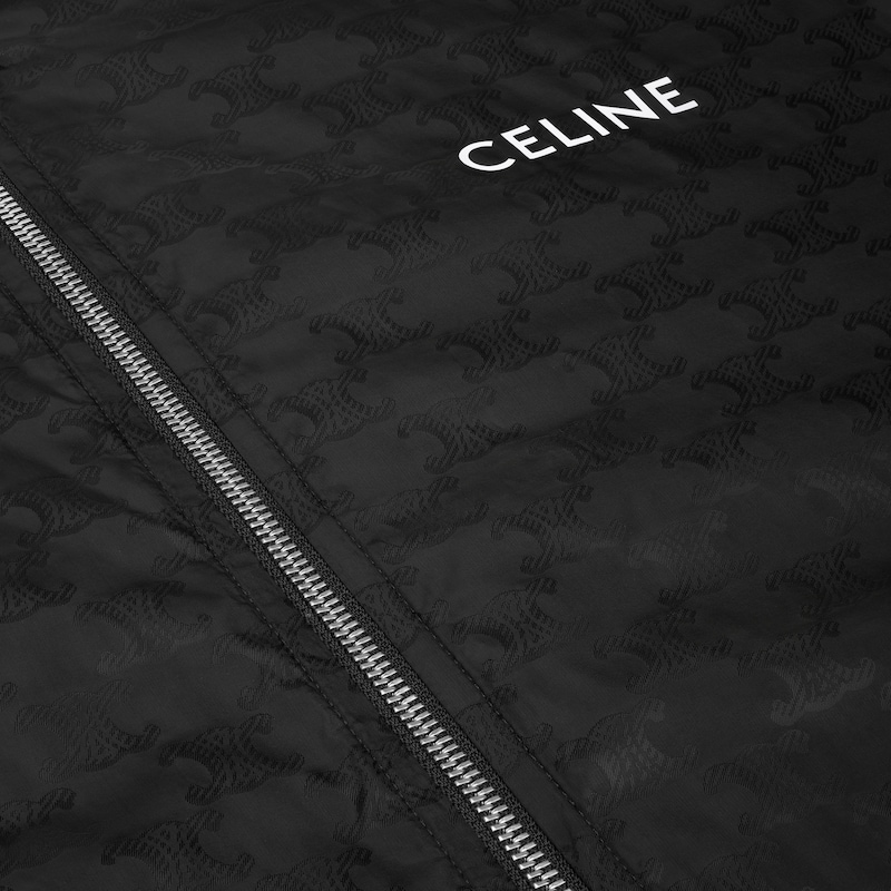 giacca blouson celine in nylon monogramma