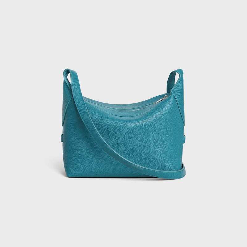 borsa a tracolla harry in pelle di vitello martellata