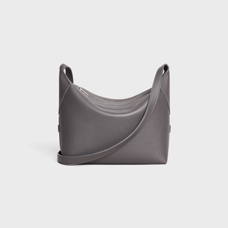 borsa a tracolla harry in pelle di vitello martellata