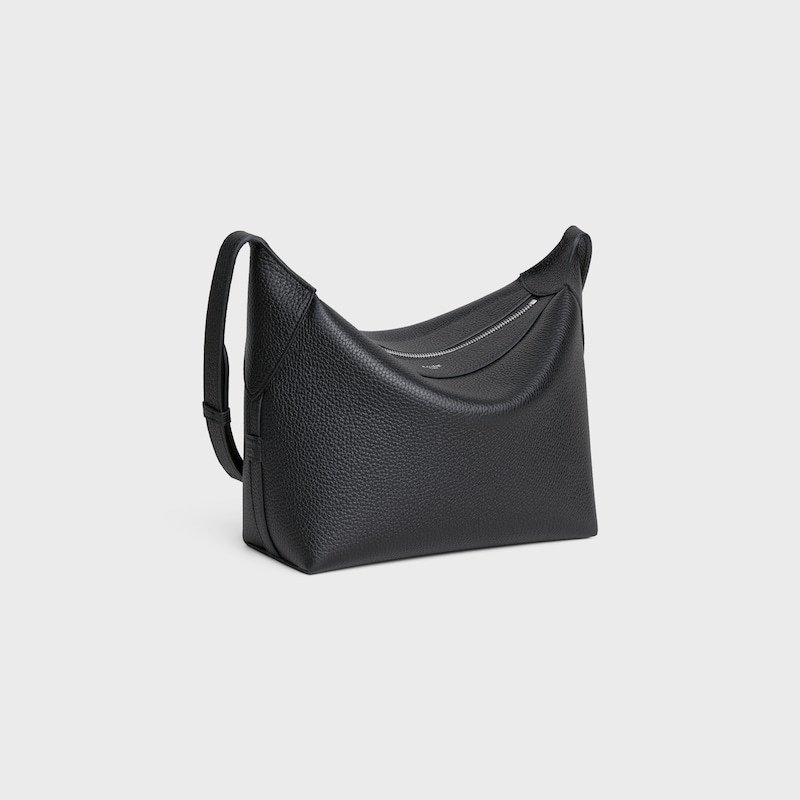 borsa a tracolla harry in pelle di vitello martellata