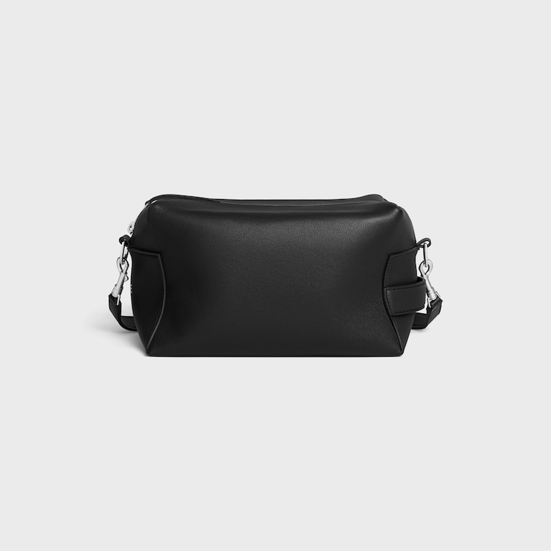 borsa messenger da asporto in pelle di vitello liscia
