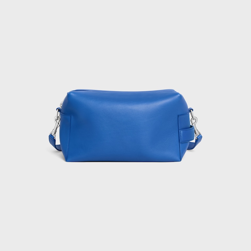 borsa messenger da asporto in pelle di vitello liscia