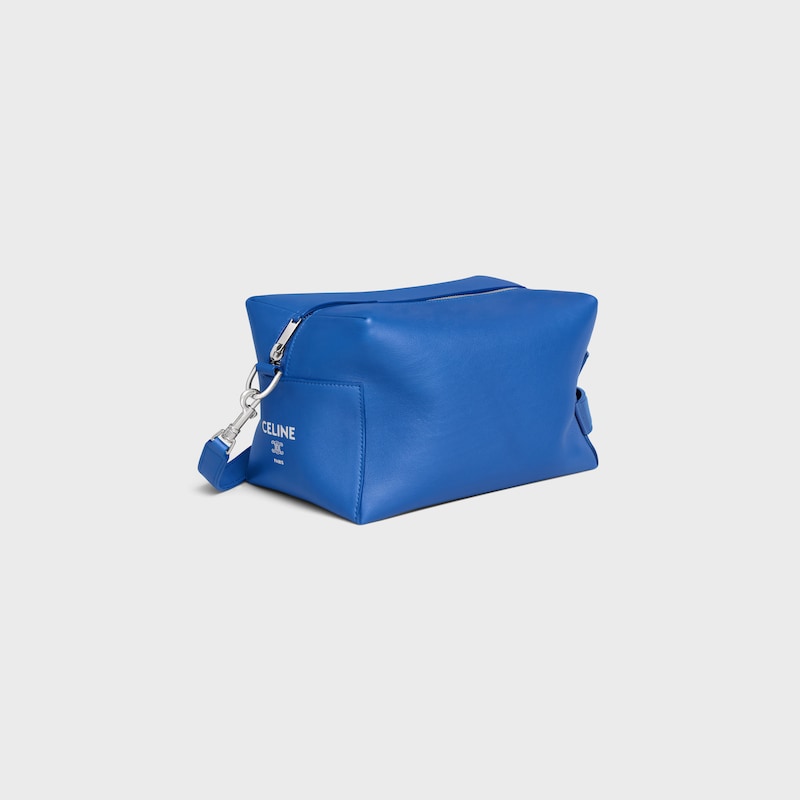 borsa messenger da asporto in pelle di vitello liscia