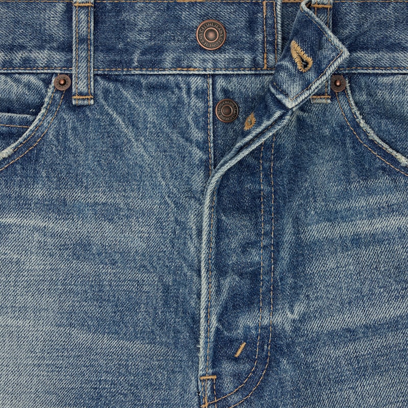 jeans kurt in denim lavaggio union
