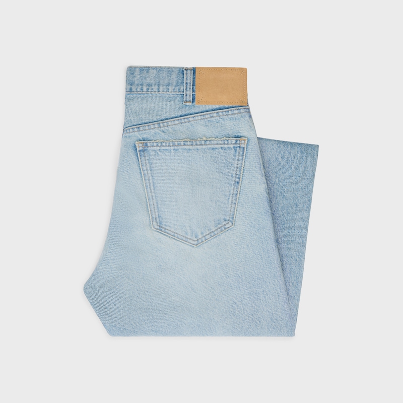 jeans kurt in denim di cotone