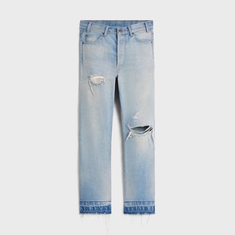 jeans wesley in denim di cotone