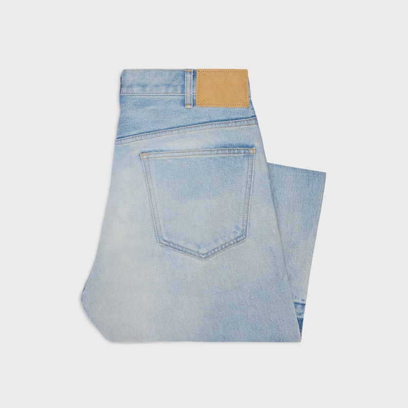 jeans wesley in denim di cotone