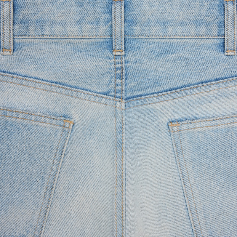 jeans wesley in denim di cotone