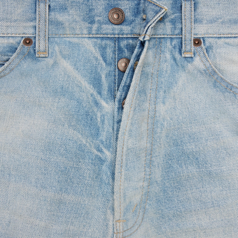jeans wesley in denim di cotone