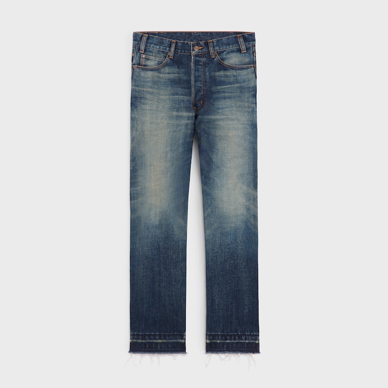 jeans wesley in denim di cotone