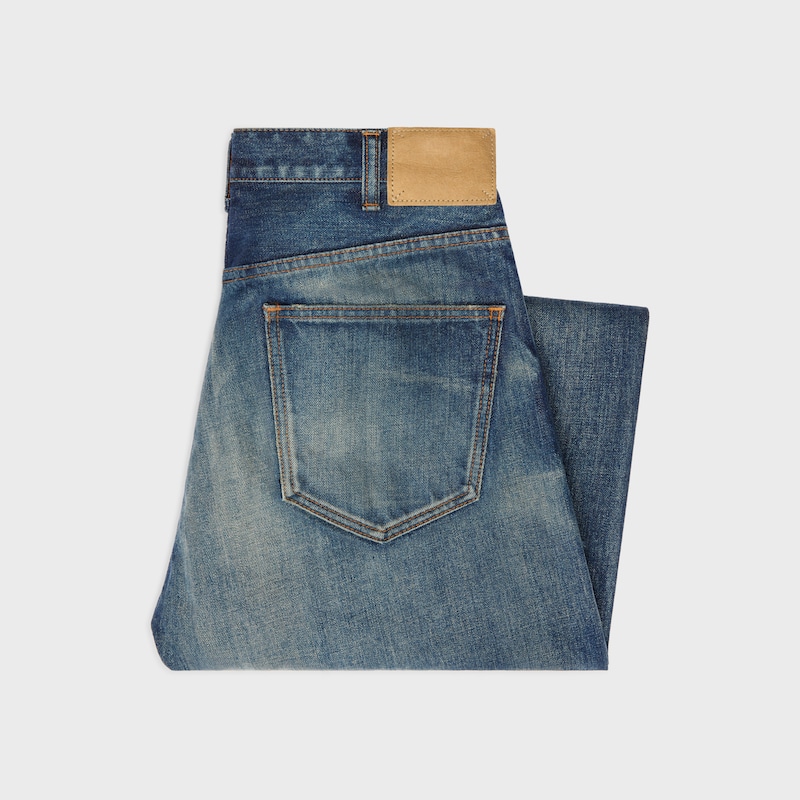 jeans wesley in denim di cotone