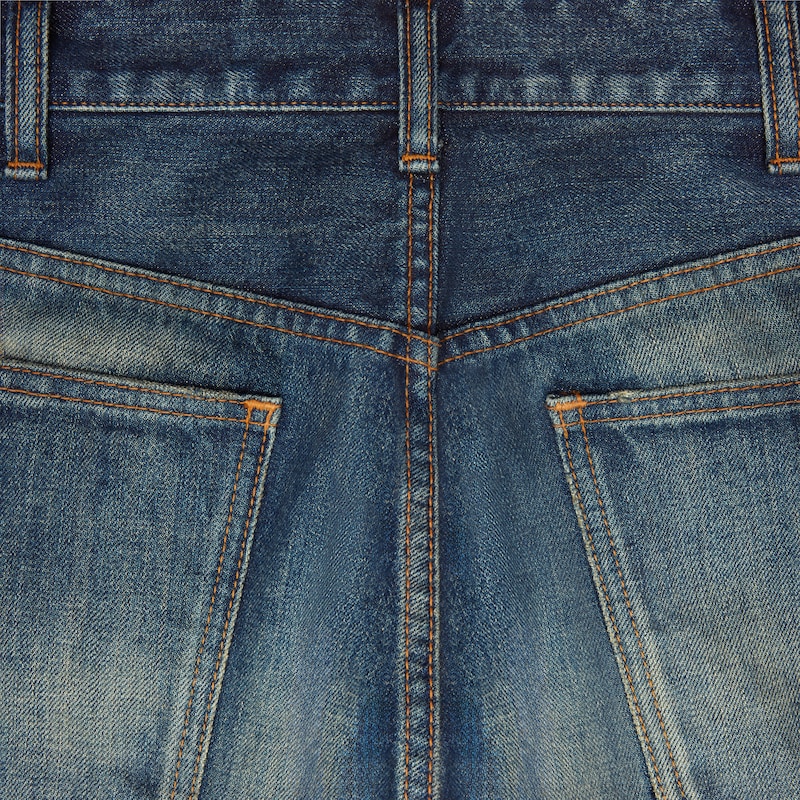 jeans wesley in denim di cotone