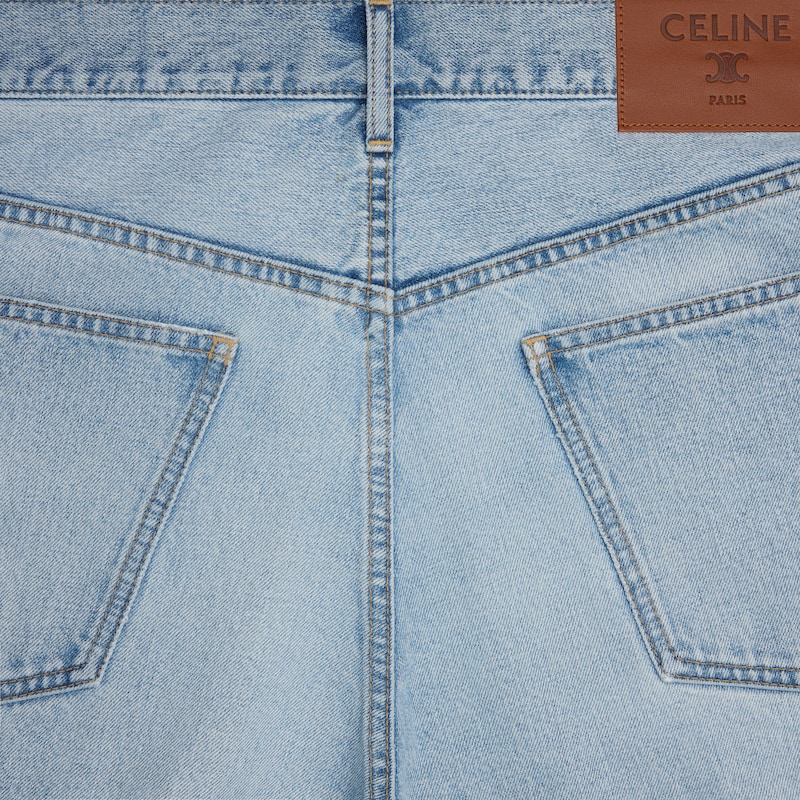 jeans max in denim di cotone