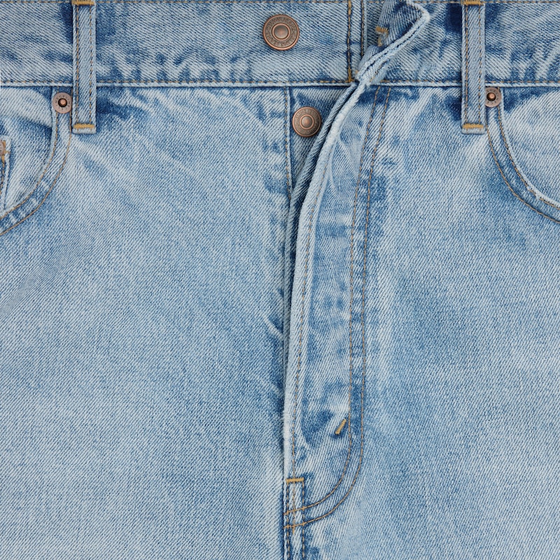 jeans max in denim di cotone