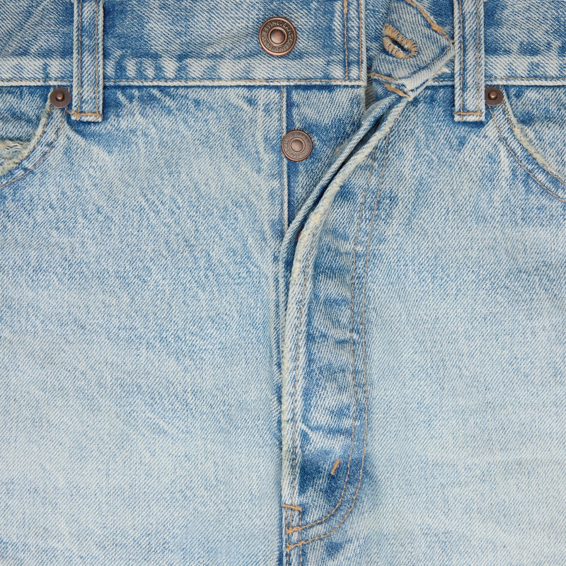 bermudas in cotone denim