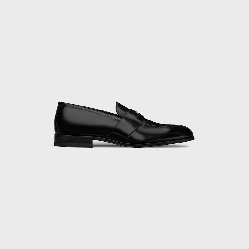 mocassino celine malaquais penny triomphe in toro lucido